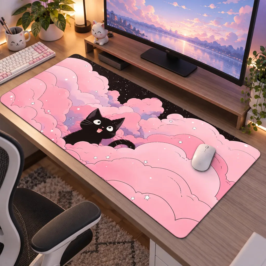 Tapis de souris chat