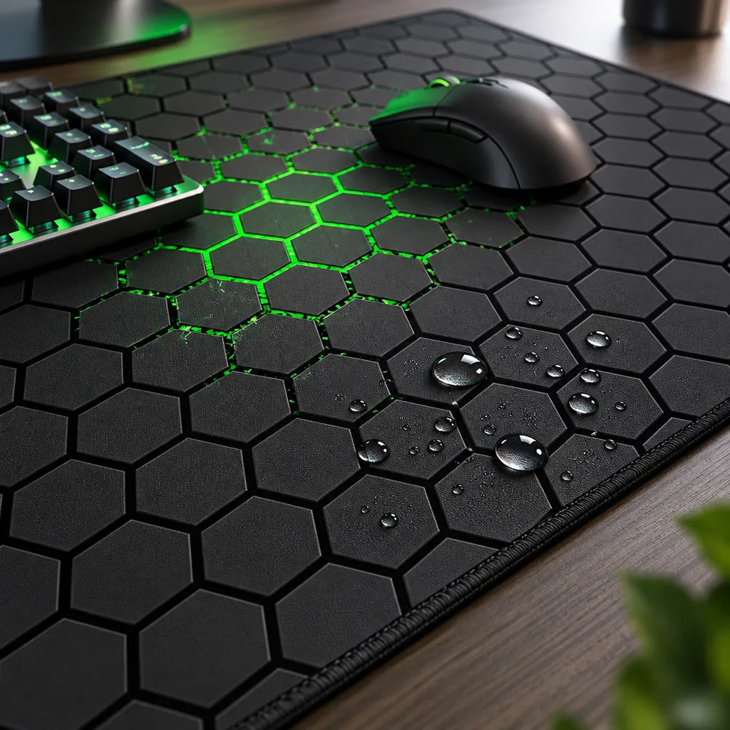 Tapis de souris hexagonal